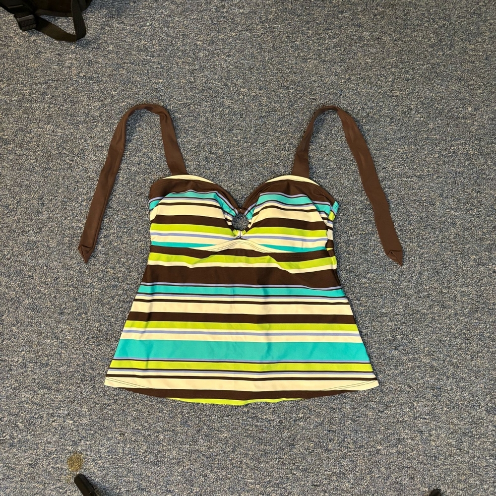 Striped Halter Top